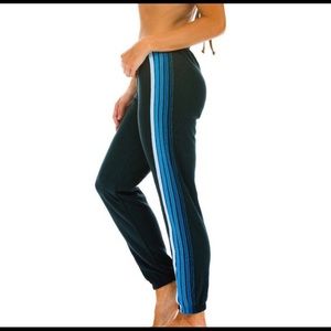 aviator nation blue sweatpants size xs